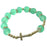 Turquoise Cross Stretch Bracelet