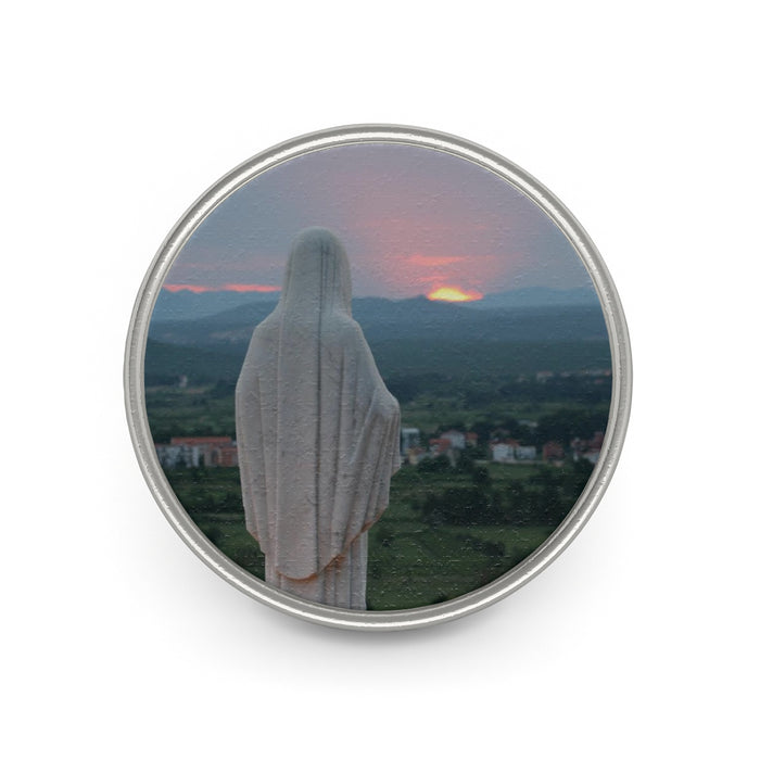 Our Mother at Sunset Pin