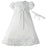 Baptism Girls bridal satin -inchSnow Queen-inch dress with soutache trim