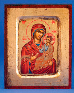 Amolintos (Mary with Jesus)- Hand-Carved and Painted