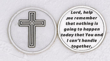 25-Pack - Lord, Remember' Silver Plated Pocket Token