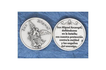 25-Pack - Silver Plated Token - Spanish San Miguel