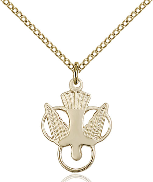 Gold-Filled Holy Spirit Necklace Set