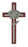 7-inch Cherry Stained Cross