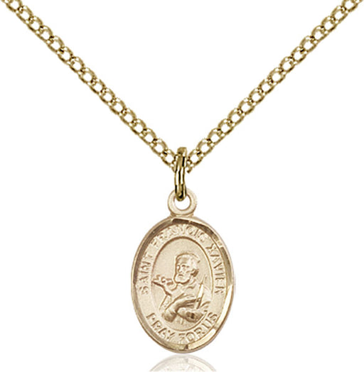 Gold-Filled Saint Francis Xavier Necklace Set