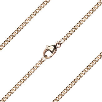 14 KT Gold-Filled Curb Chain with Lobster Claw Clasp - 20 inch