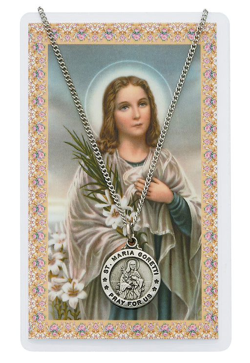 St Maria Goretti Prayer Card Set