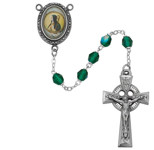 St Brigid Rosary - Engravable