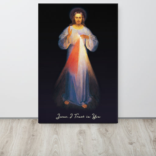 Original Divine Mercy on Canvas