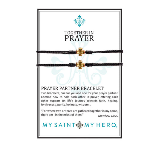 Prayer Partner Bracelets Ã"“ Gold Medal