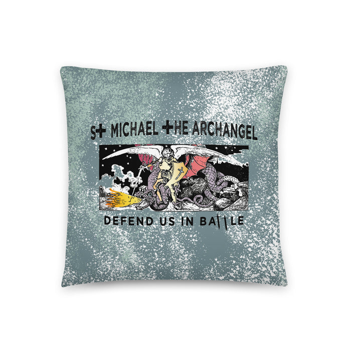 St. Michael the Archangel Throw Pillow