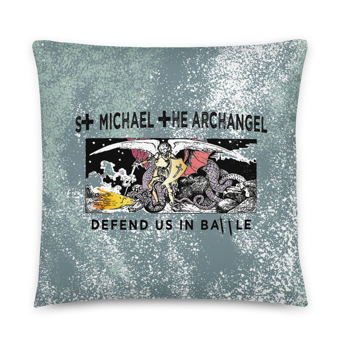St. Michael the Archangel Throw Pillow