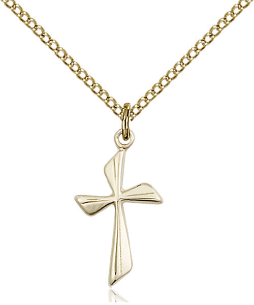 Gold-Filled Cross Necklace Set