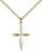 Gold-Filled Cross Necklace Set