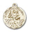 14K Gold Saint Christopher Pendant - Engravable