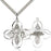 Sterling Silver 4-Way Necklace Set