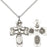 Sterling Silver 4-Way Necklace Set