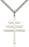 Sterling Silver Marionite Cross Necklace Set