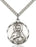 Sterling Silver Immaculate Heart of Mary Necklace Set