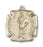 14K Gold Saint Florian Pendant - Engravable