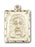 14K Gold Holy Face Pendant