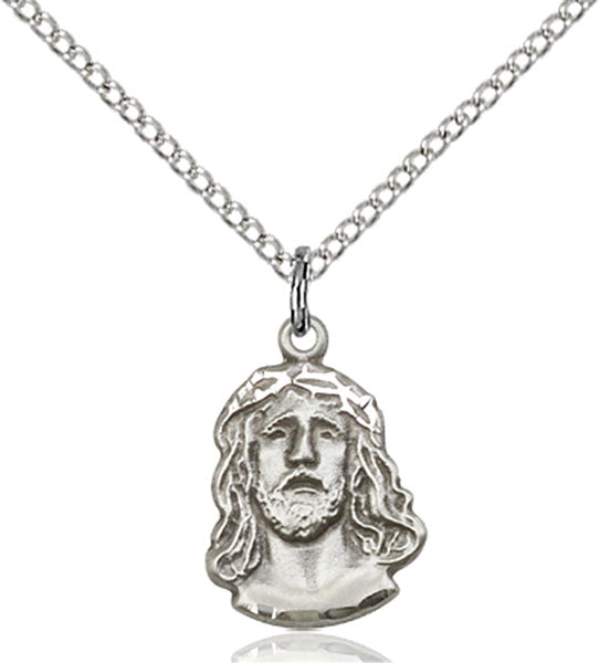 Sterling Silver Ecce Homo Necklace Set