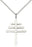 Sterling Silver Marionite Cross Necklace Set