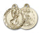 14K Gold Saint Christopher Pendant