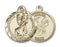 14K Gold Saint Christopher Pendant