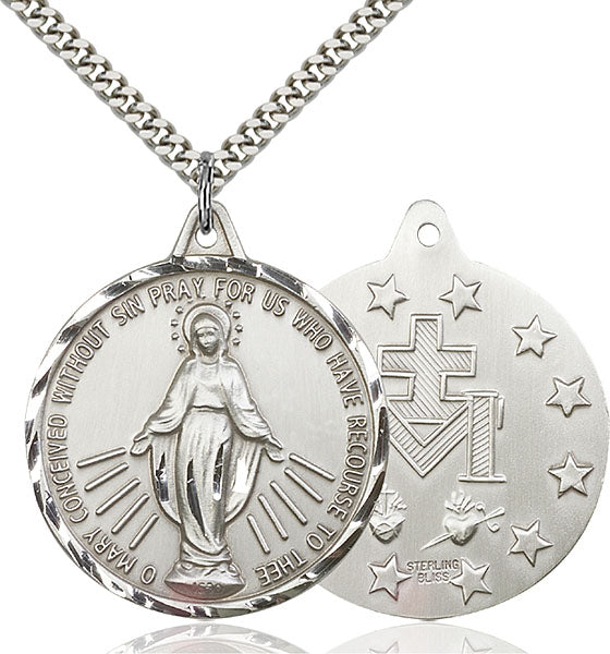 Sterling Silver Miraculous Medal