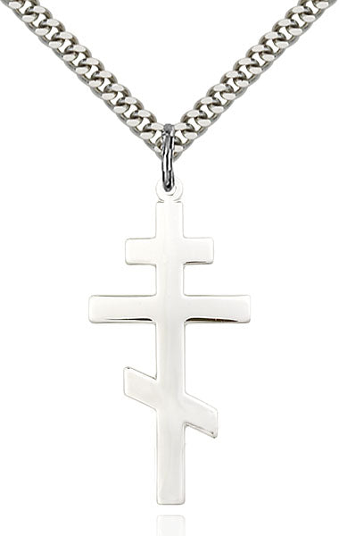 Sterling Silver Saint Andrew Necklace Set