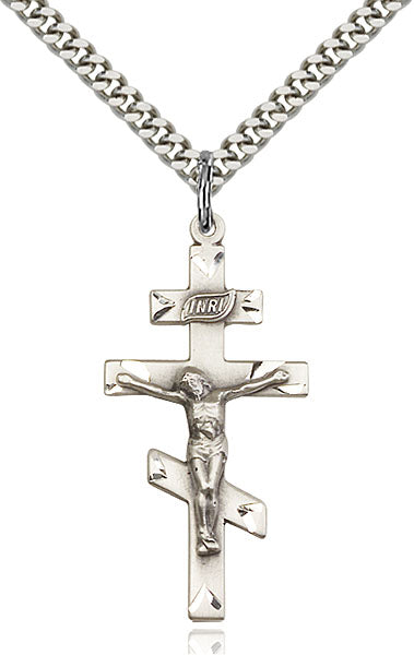 Sterling Silver Saint Andrew Necklace Set