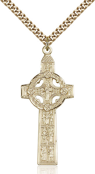Gold-Filled Scriptures Cross Necklace Set
