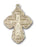 14K Gold Irene Cross Pendant