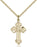 Gold-Filled Russian Cross Necklace Set