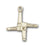 14K Gold Saint Brigid Cross Pendant