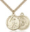 Gold-Filled Guardain Angel and Marines Necklace Set