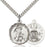 Sterling Silver Guardain Angel and Air Force Necklace Set