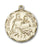 14K Gold Saint Raphael the Archangel Pendant - Engravable