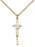 Gold-Filled Papal Crucifix Necklace Set