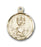 14K Gold Saint Christopher Pendant - Engravable