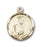 14K Gold Saint Jude Pendant - Engravable