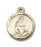 14K Gold Our Lady of La Salette Pendant - Engravable