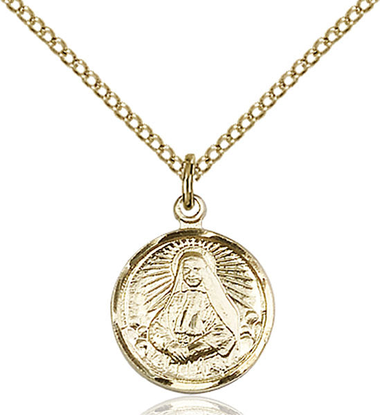 Gold-Filled Saint Cabrini Necklace Set