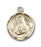 14K Gold Saint Cabrini Pendant - Engravable