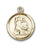 14K Gold Saint Raphael the Archangel Pendant - Engravable