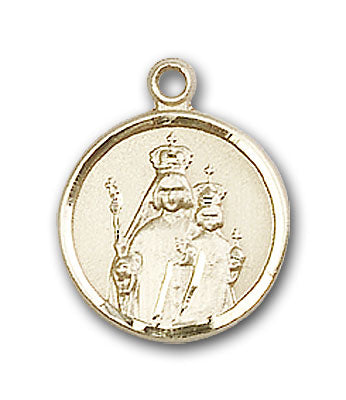 14K Gold Our Lady of Consolation Pendant - Engravable