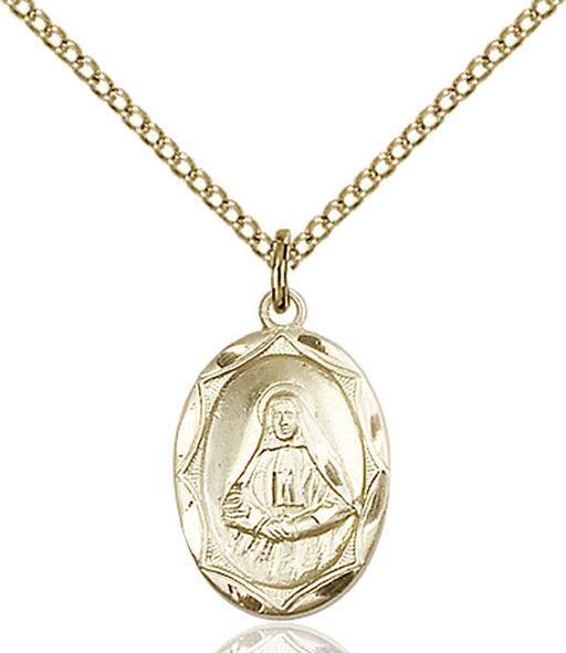 Gold-Filled Saint Frances Cabrini Necklace Set