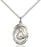 Sterling Silver Saint Frances Cabrini Necklace Set