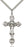 Sterling Silver Crucifix Necklace Set
